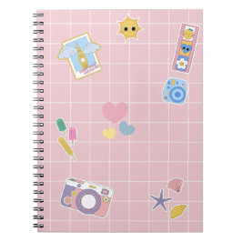 Spiral-Notebook für Kinder mit schönen Designs Notizblock