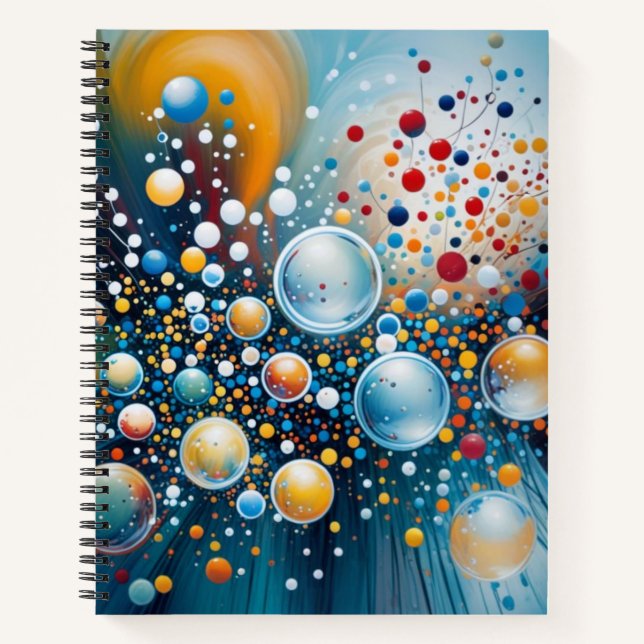 Spiral Notebook - Geschenk für Studenten und Schri Notizbuch (Vorderseite)