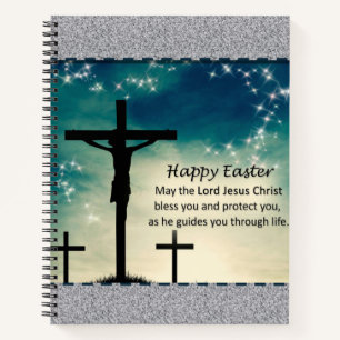 Spiral Notebook Jesus Christus Notizbuch