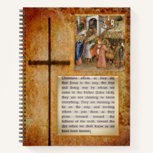 Spiral Notebook Jesus Christus Notizbuch