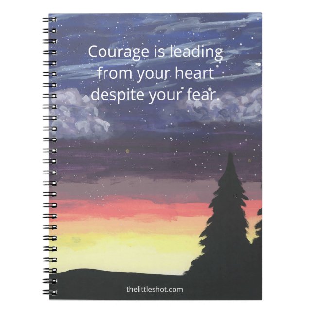 Spiral Notebook - Kursnotiz, Little Shot Notizblock (Vorderseite)