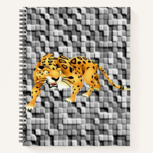 Spiral Notebook Leopard Notizbuch