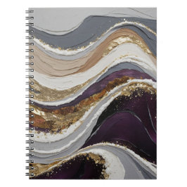 Spiral Notebook mit traumhaftem Design für lila We Notizblock