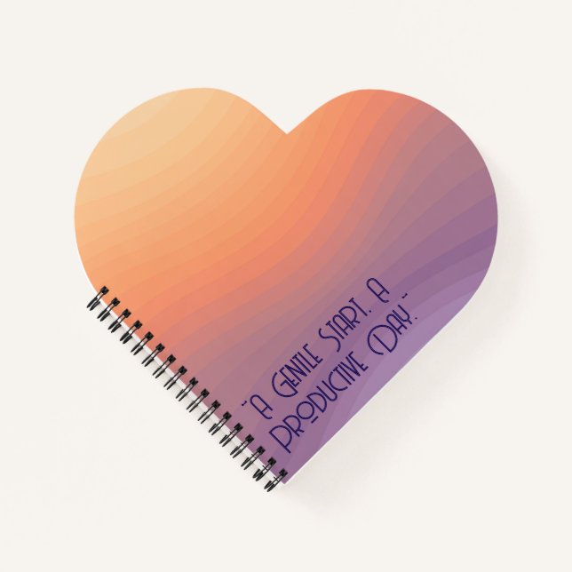 Spiral Notebook - Modern Cover Art Notizbuch (Vorderseite)