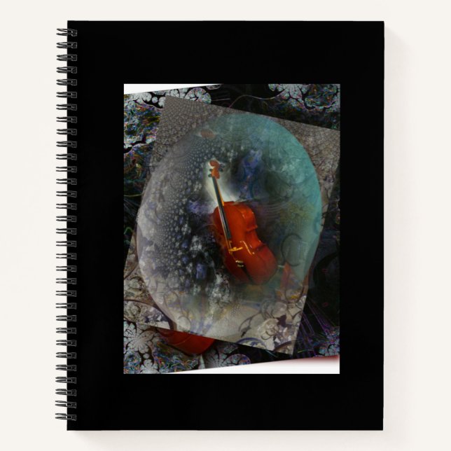 Spiral Notebook Music Cello Notizbuch (Vorderseite)