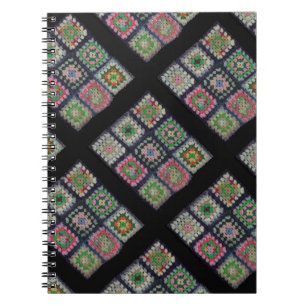 Spiral Notebook - Neun Patch afghanisch Notizblock