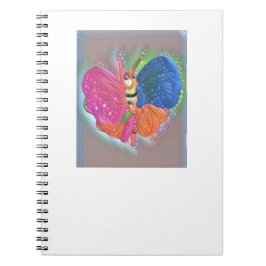 Spiral Notebook-Notebook-Butterfly Notizblock