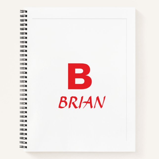 Spiral Notebook Notizbuch (Vorderseite)