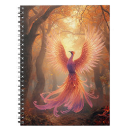 Spiral Notebook Phoenix Aufstieg in den Schatten d Notizblock