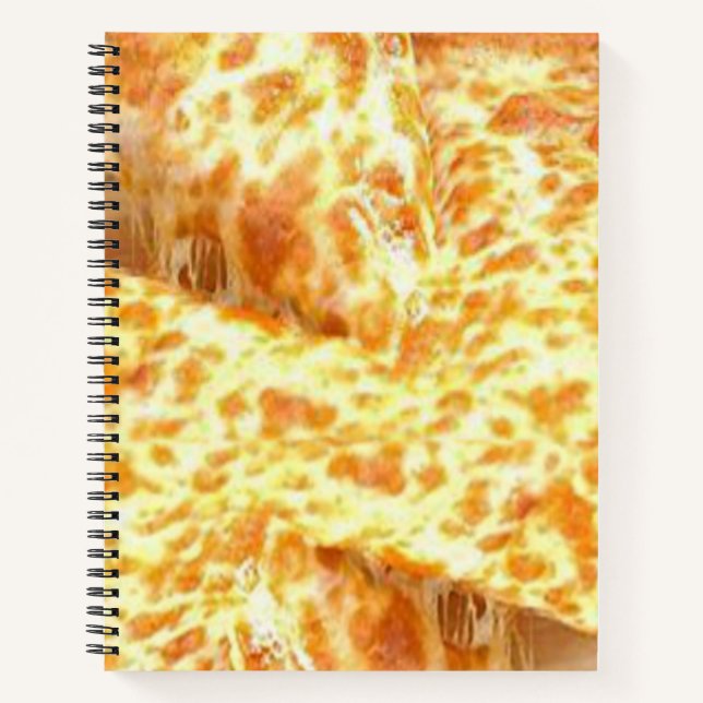 Spiral Notebook Pizza Notizbuch (Vorderseite)