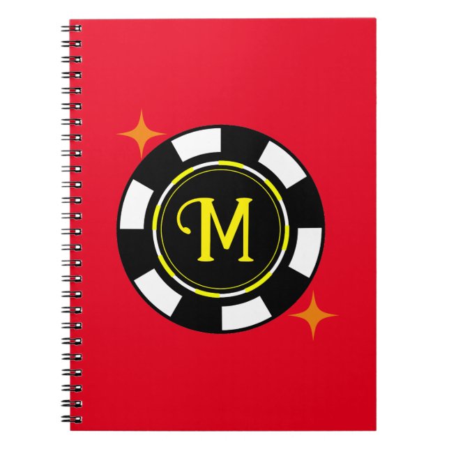 Spiral-Notebook - Poker Personalisiert (Start hinz Notizblock (Vorderseite)