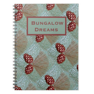 Spiral Notebook Ponderosa Pinecone Notizblock