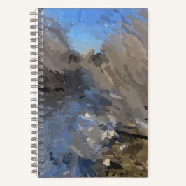 Spiral Notebook River Scene Notizbuch