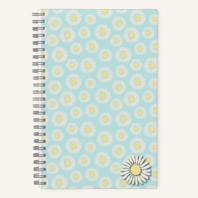 Spiral Notebook Spring Florals Notizbuch (Vorderseite)