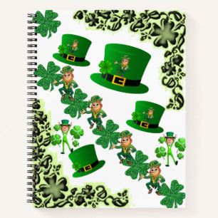 Spiral Notebook St. Patrick's Day Notizbuch