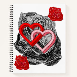 Spiral Notebook Valentine's Day Notizbuch