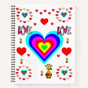 Spiral Notebook Valentine's Day Notizbuch