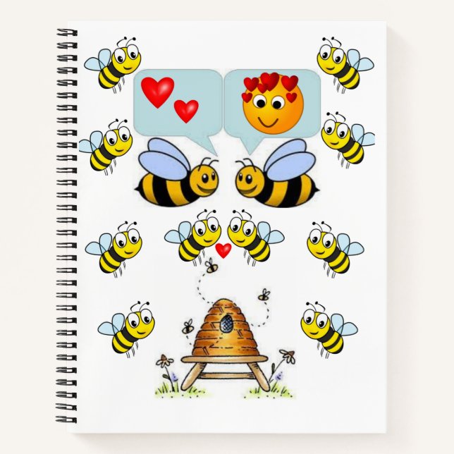 Spiral Notebook Valentine's Day Notizbuch (Vorderseite)