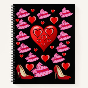 Spiral Notebook Valentine's Day Notizbuch
