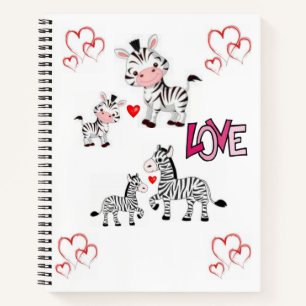 Spiral Notebook Valentine's Day Notizbuch