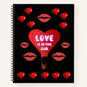 Spiral Notebook Valentine's Day Notizbuch