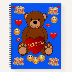 Spiral Notebook Valentine's Day Notizbuch