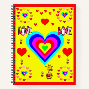Spiral Notebook Valentine's Day Notizbuch