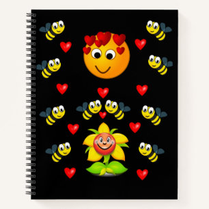 Spiral Notebook Valentine's Day Notizbuch