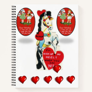 Spiral Notebook Valentine's Day Notizbuch