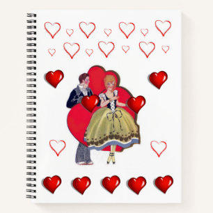 Spiral Notebook Valentine's Day Notizbuch
