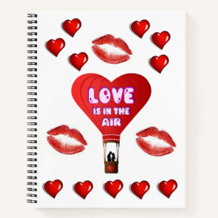 Spiral Notebook Valentine's Day Notizbuch