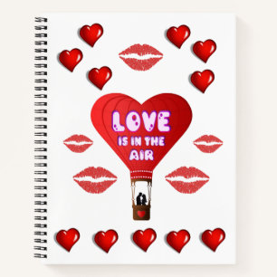 Spiral Notebook Valentine's Day Notizbuch