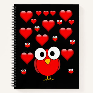 Spiral Notebook Valentine's Day Notizbuch