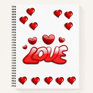 Spiral Notebook Valentine's Day Notizbuch