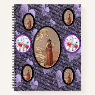 Spiral Notebook Valentine's Day Notizbuch