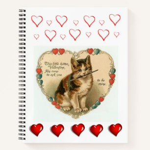 Spiral Notebook Valentine's Day Notizbuch
