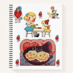 Spiral Notebook Valentine's Day Notizbuch