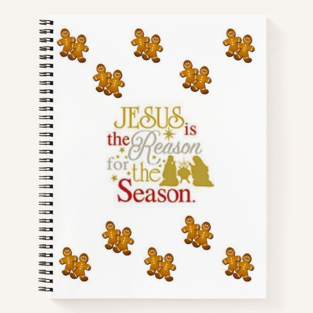 Spiral Notebook Weihnachten Notizbuch (Vorderseite)