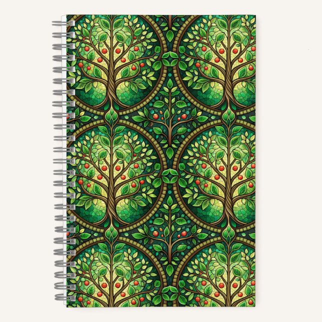 Spiral notebook with a vibrant design  notizbuch (Vorderseite)