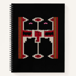 Spiral Notebook with design from Borneo Notizbuch