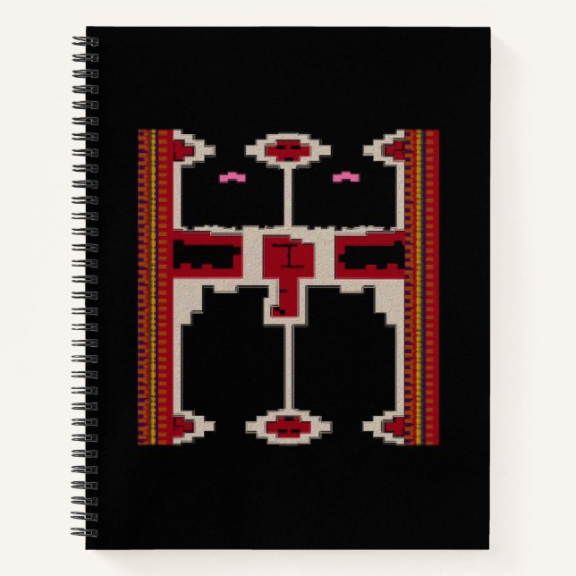 Spiral Notebook with design from Borneo Notizbuch (Vorderseite)