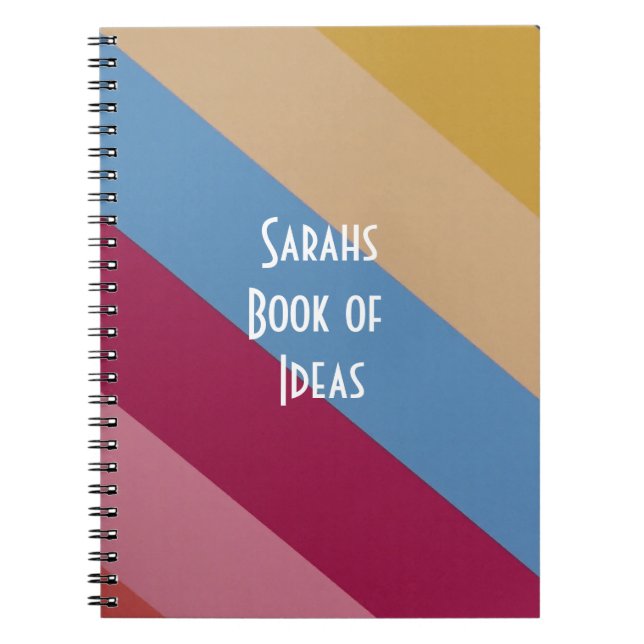 Spiral-Notebook zum Personalisieren Notizblock (Vorderseite)