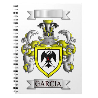 Spiral-Notizbuch Garcia Familienname Notizblock