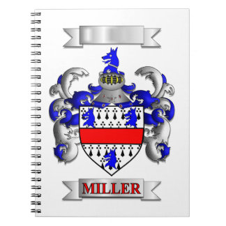 Spiral-Notizbuch Miller Family Nachname Notizblock