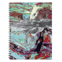 Spiral-Notizbuch – Strata Pulse
