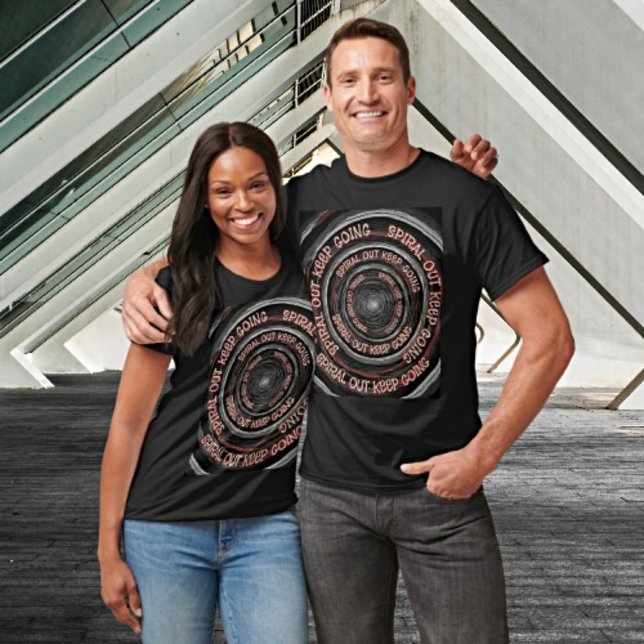 Spiral Out Behalten Going - Tool - Retro Art T-Shi T-Shirt (Von Creator hochgeladen)