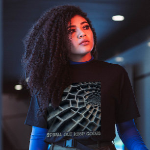 Spiral Out Keep Going Alt Grafik Tri-Blend Shirt