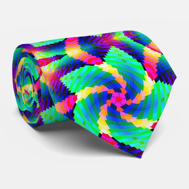 Spiral Pentagon Starfish Krawatte (Gerollt)
