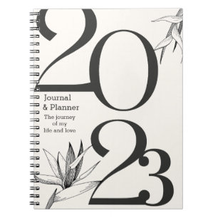 Spiral Photo Notebook (80 Pages B&W) Notizblock