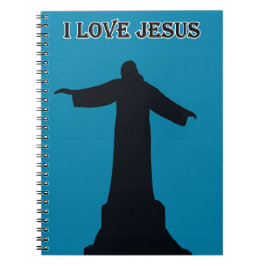 Spiral Photo Notebook i love jesus Notizblock